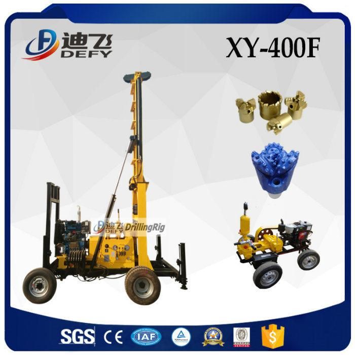 600m Water Well Rig, Soil Sample Drilling Rig Machine, Core Sample Drilling Machine Xy-600f