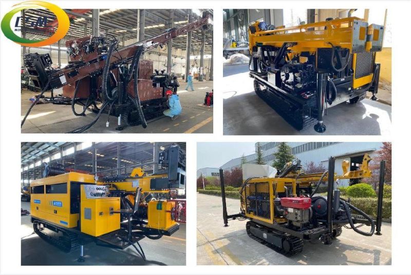 Crawler Mounted Hydraulic Top Hammer Mining Drill Rig for Geological Exploration