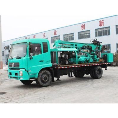 Truck Mounted Borehole Drilling Rig Truck Mounted for Tough Environments