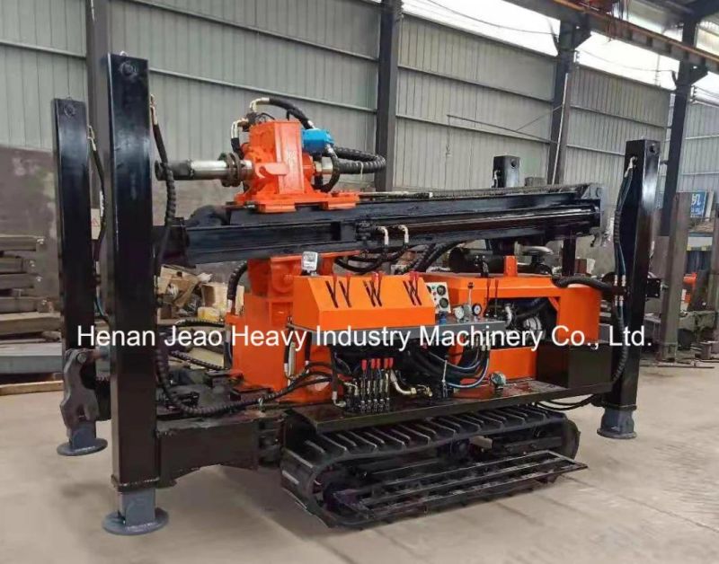 180m Depth Crawler DTH Water Well Drilling Rig for Sale