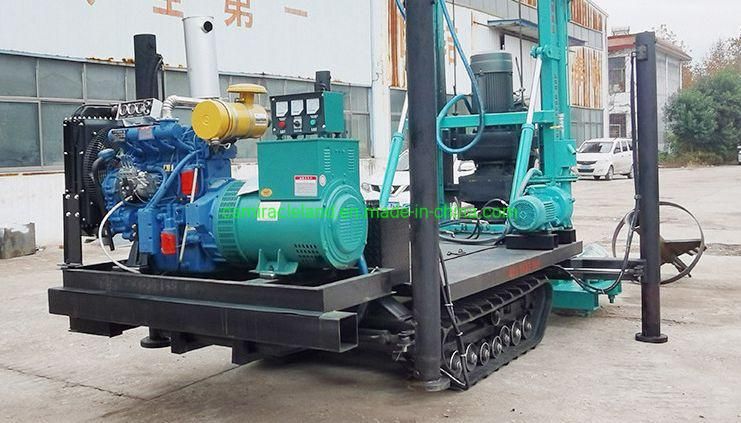 Crawler Mounted Large Diameter Reverse Circulation Borehole Rotary Water Well Drilling Rig (RCW-100)