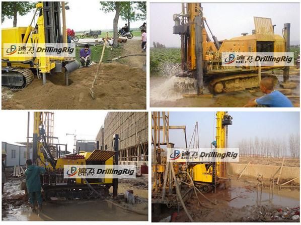 2022 Hot Sale Dfq-200 Portable Rotary Mountain Blast Hole Drilling Rig