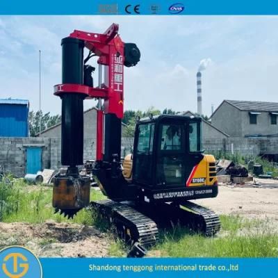 Tractor Piling Machine Dr-60 Middle Oil Deep Well 5-15 Meters Rotary Drilling Rig