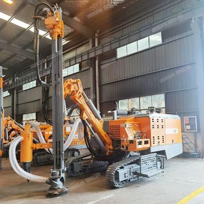 Hydraulic Bore Hole Crawler Mounted Soil DTH Drilling Rigs