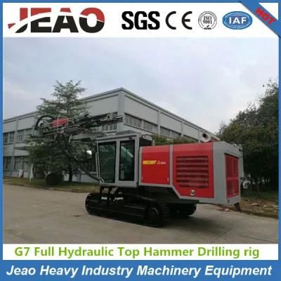 Full Hydraulic Top Hammer Open-Pit Mining Drilling Rig