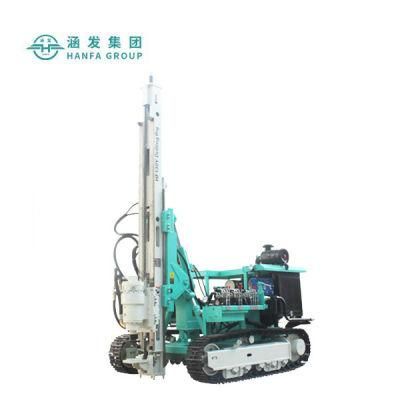 Hf130y 120m Hydraulic Rotary Deep Borehole Mine Drilling Rig