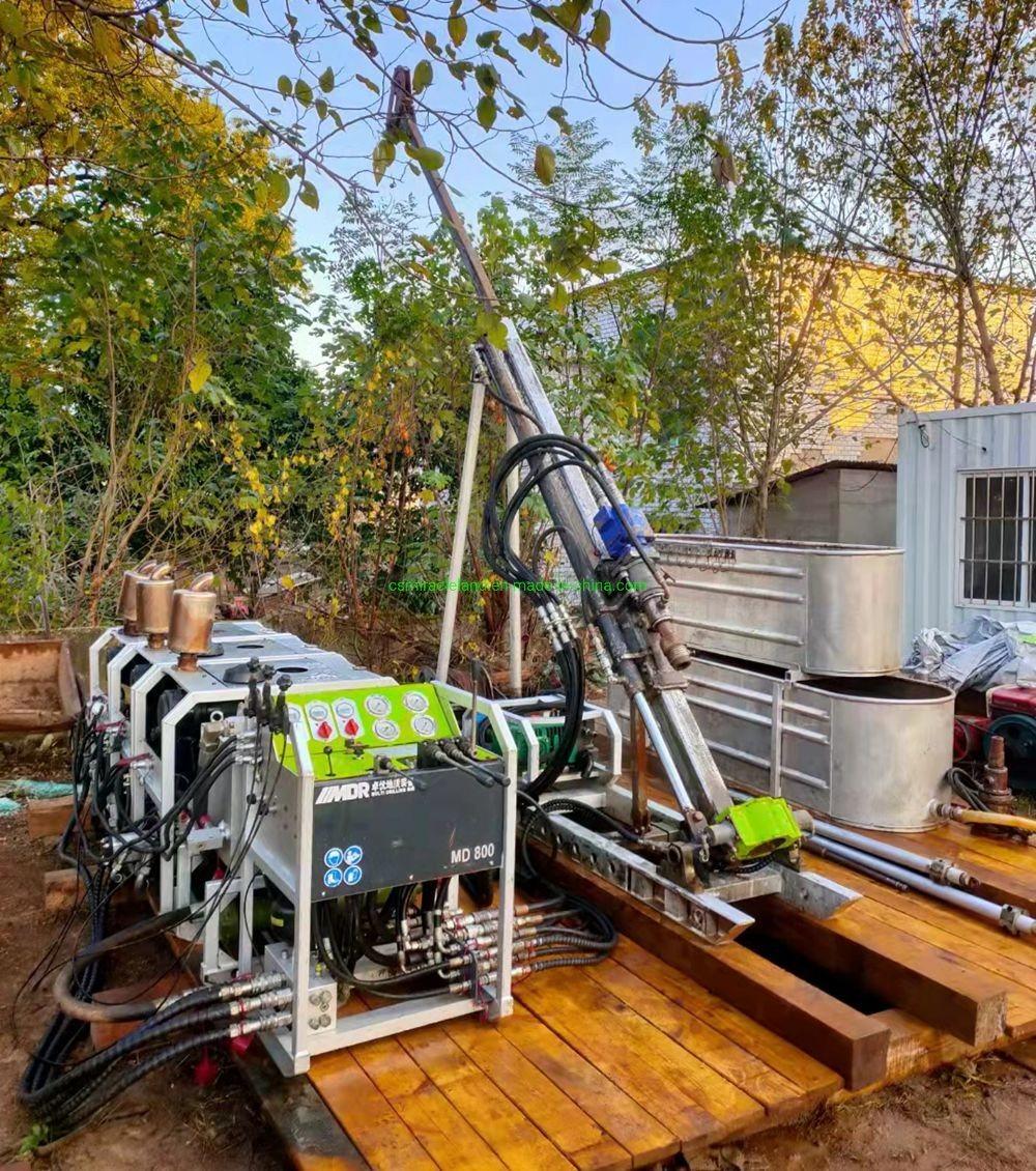 MD800/1000 Portable Hydraulic Rotary Head Wireline Mining Exploration Drilling Rigs