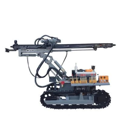 Anchor Digging Pit Poles Quarry Plant Crawler Drilling Rig for Marble Open Pit Mines