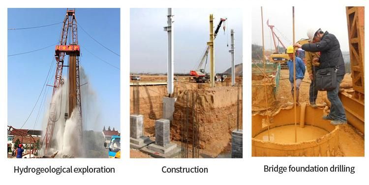 Chile Wide Application Drilling Diameter 160mm Small Portable Water Well Drilling Rig for Sale