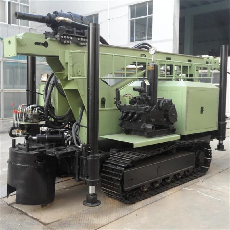 300m 350m Compact Crawler Hydraulic Machine Water Drilling Rig