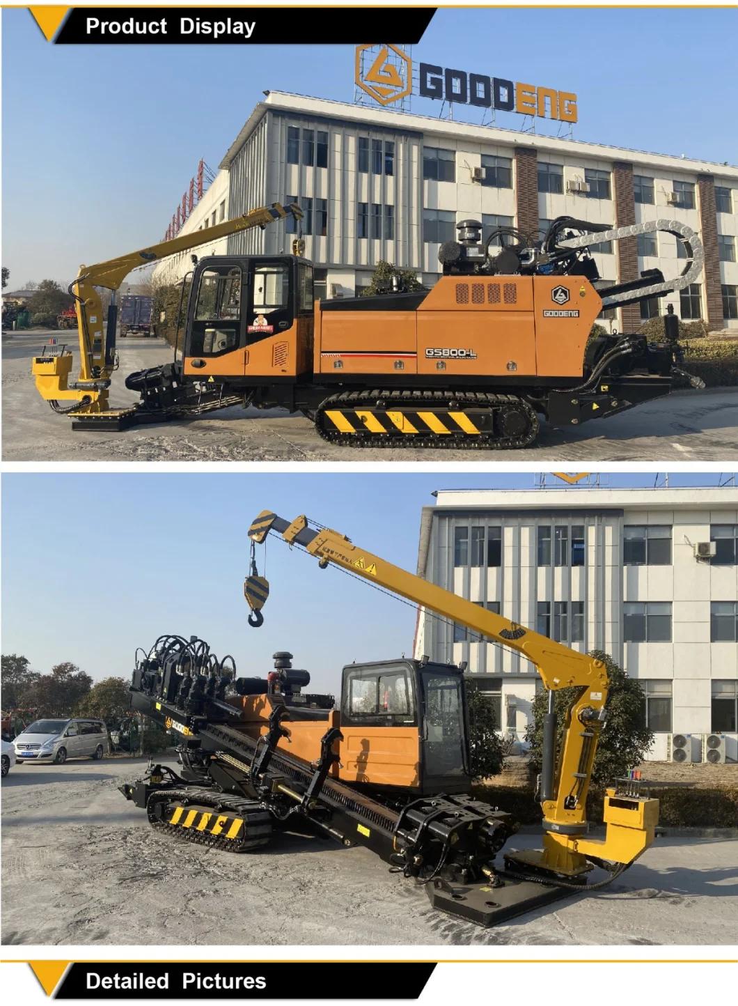 GS800-L/LS Goodeng Horizontal directional drilling rig with high quality