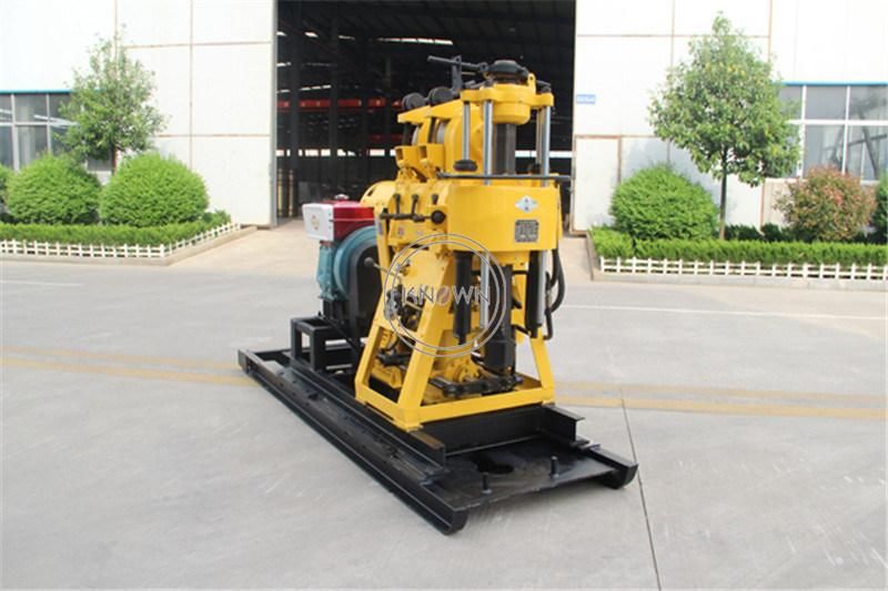 Water Drilling Machine Hydraulic Water Oil Diesel Hard Rock Core Rotary Drilling Rig Geological 200m Construction Exploration