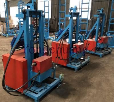 Water Well Drilling Rig Including High Pressure Water Pump