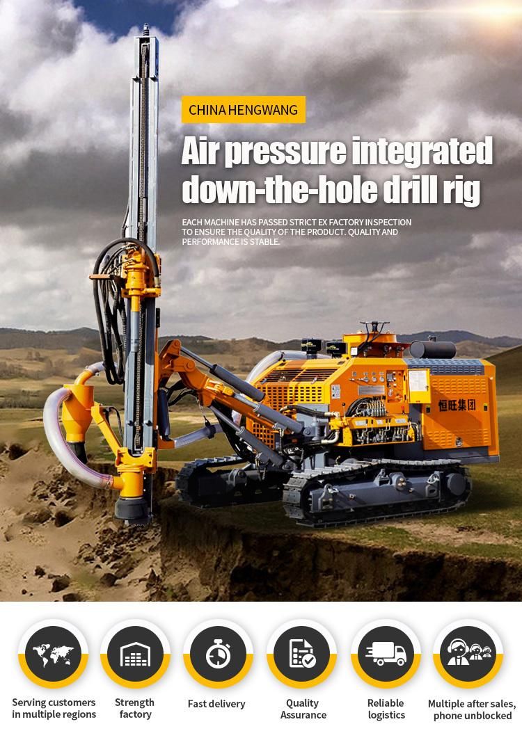 Slope Angle DTH Drilling Rig
