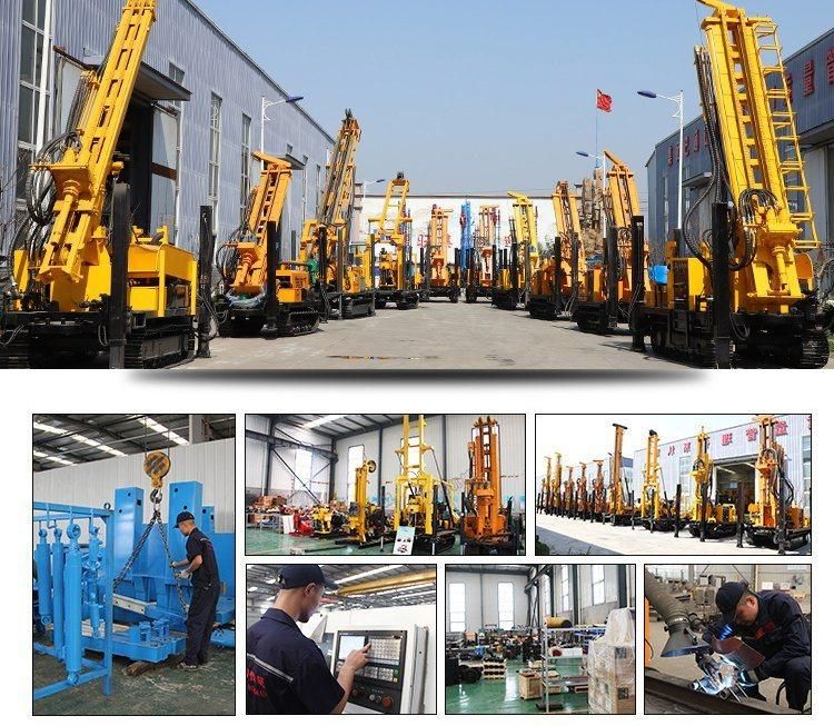 High Quality 6m Drill Mast Water Well Drilling Rig with Yuchai Engine
