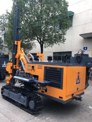 KG430 90-127mm 25m Depth Crawler Drill Carriage