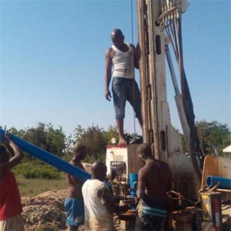 260m Wheels Trailer Water Well Drilling Rig