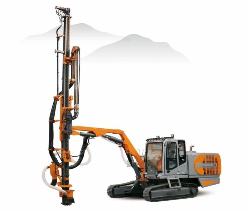 T630 Portable Top Hammer Blast Hole Hydraulic Crawler Drill Rig