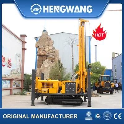 Lifting Force 25t Pneumatic Crawler Water Drilling Rig with Best Price