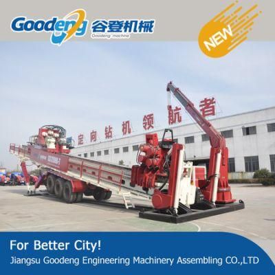 Goodeng 1200T(TS) pipeline crossing machine drilling rig for optical fiber/cable/oil/gas system
