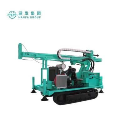 Drilling Geothermal Heating Holes Water Well Drilling Rig with Compressor