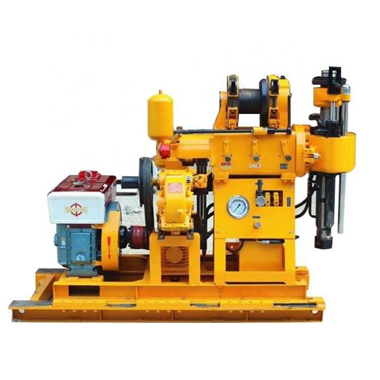 High-Performance Borehole Drilling Machine/200m Deep Diesel Geotechnical/Water Well Hydraulic Core Drilling Rig