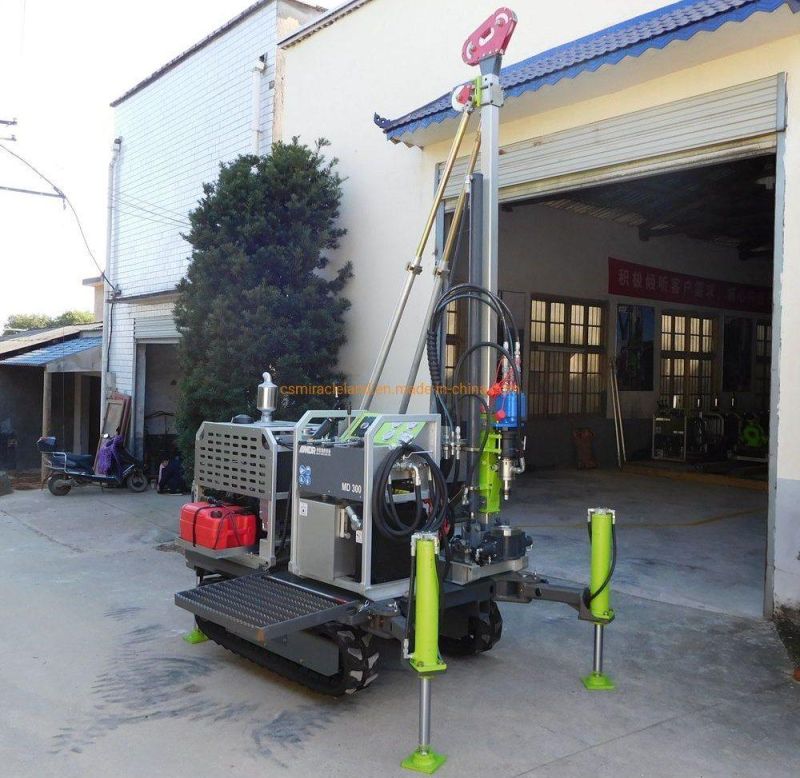 MD1000 Portable Hydraulic Rotary Head Mineral Sample Exploration Drilling Machine