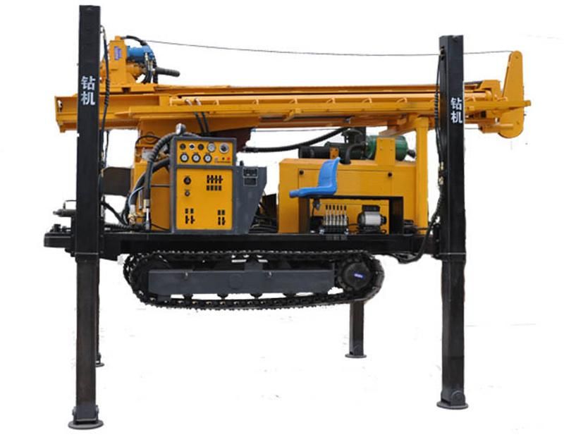 200m Depth Crawler Water Well Drilling Rig to Dig Deep Well Drilling for Sale