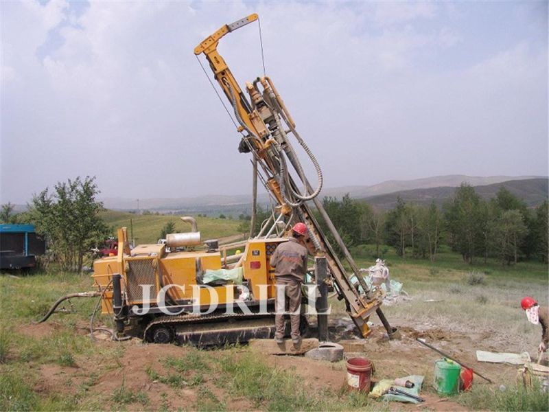 Clawler Mounted Rock Drilling Rig Drilling Machine Jrc300