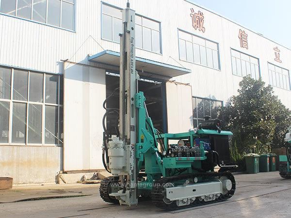 Crawler Hydraulic DTH Drilling Rig for Water Wells