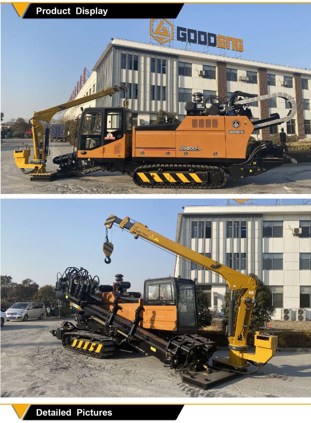 GS800-L horizontal directional drilling rig Rotatable cabin