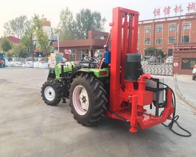 Factory Tractor Mounted Diesel Water Well Drilling Rig/Water Well Rock Drilling Machine