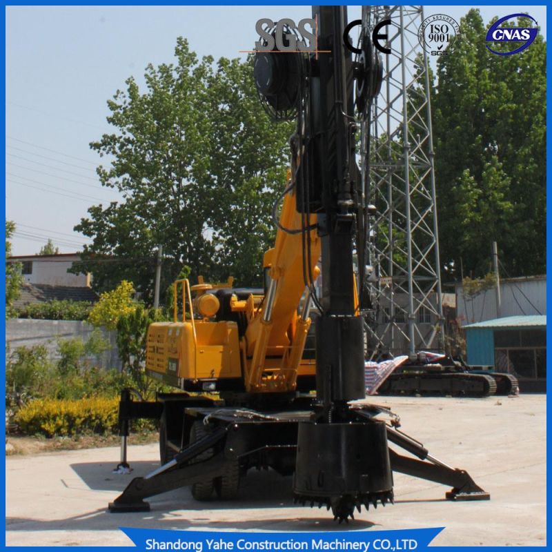20m Wheeled 360 Economical Water Well Rotary Drilling Rig Machine Manufacturer