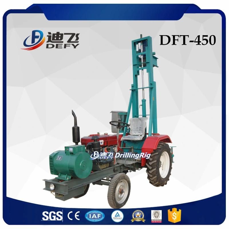 Portable Tractor Mounted Water Well Boring Machine