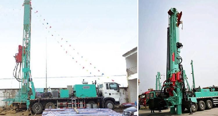 Hfxc Series 500mtruck Mounted DTH Hammer Water Well Drilling Rig