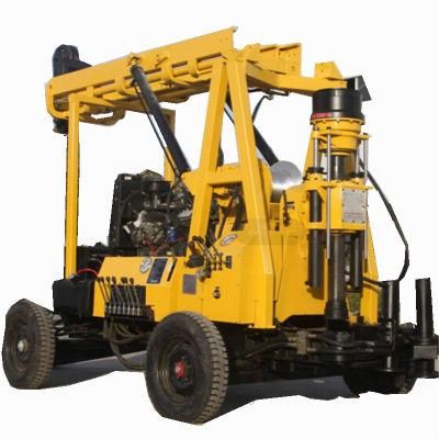 Trailer-Mounted Portable Water Well Drilling Machine