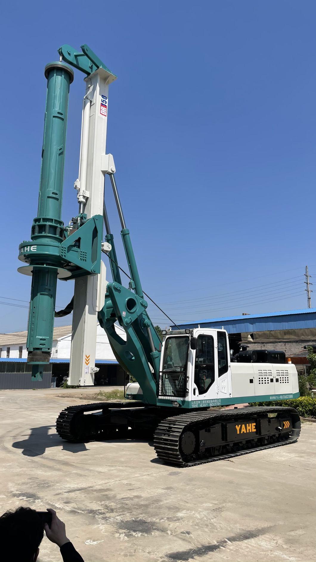 450-1200mm Drilling Diameter Hydraulic Small Pile Driver for Road Construction