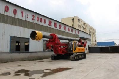 Maximum Depth 50m Diesel Crawler Rotary Drilling Machine