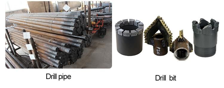 Portable Drill Drilling Depth 160m Hydraulic Drilling Rig Suitable for Drilling Water Well
