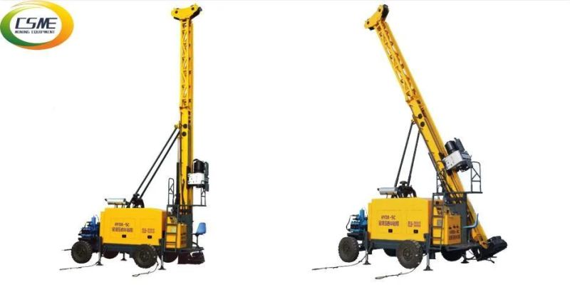 120m Ground Borehole Water Well Drilling Rig for Sale