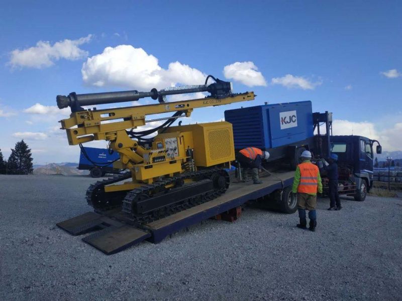 Bore Pile Drilling Machine Auger Spiral Helical Auger Drilling Rig for Micro Pile