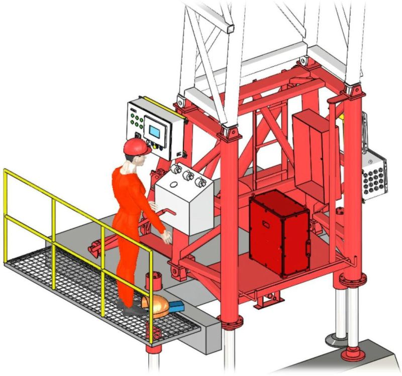 New Design! ! Automatic Machinery Power Catwalk for Pipe Operation Drilling Rig