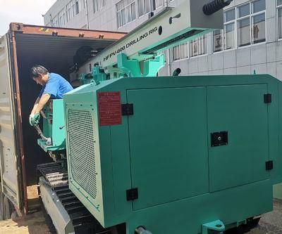 0-2.5km/H DTH Bit Hanfa Wooden Case or as Your Requirement Machine 90-400mm Photovoltaic Drilling Rigs