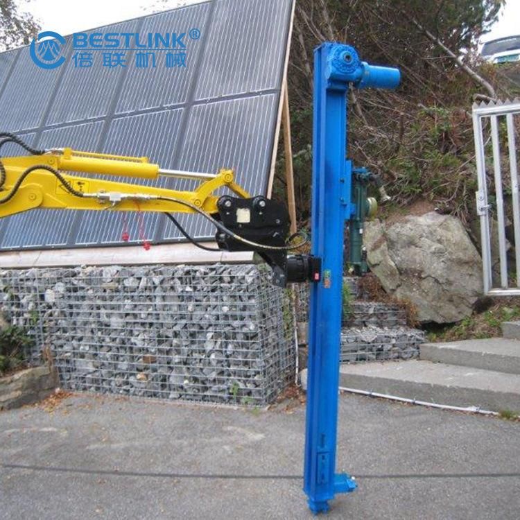 Mining Yt28 Jack Hammer Rock Drilling Rack for Excavator