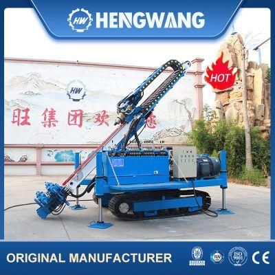 Deep Hole Anchor Engineering Grouting Drilling Rig Drill Depth 160m Crawler Deep Foundation Pit Anchor Drilling Rig for Rock Formation