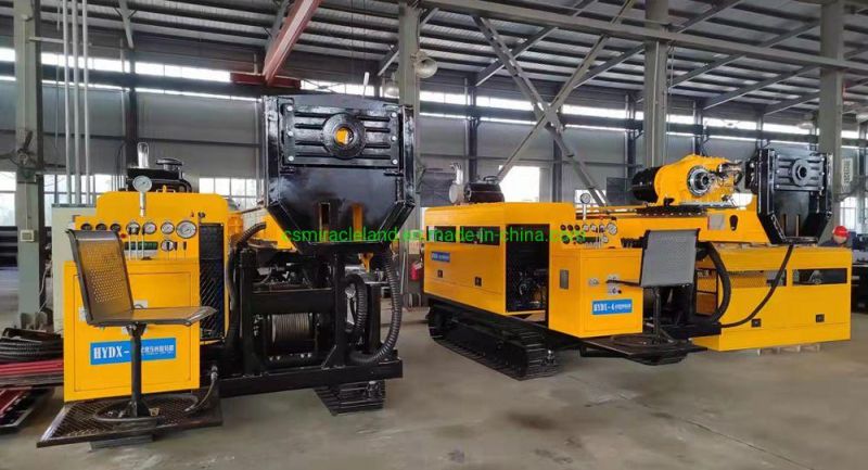 Hydx-4 Crawler Mounted Full Hydraulic Top Drive Mine Investigation Core Drilling Machine