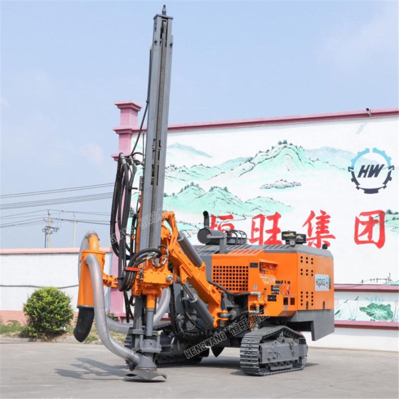 Hw420 Crawler Mounted Portable Multi Functional Mechanical Top Drive Drilling Rig for Water Well