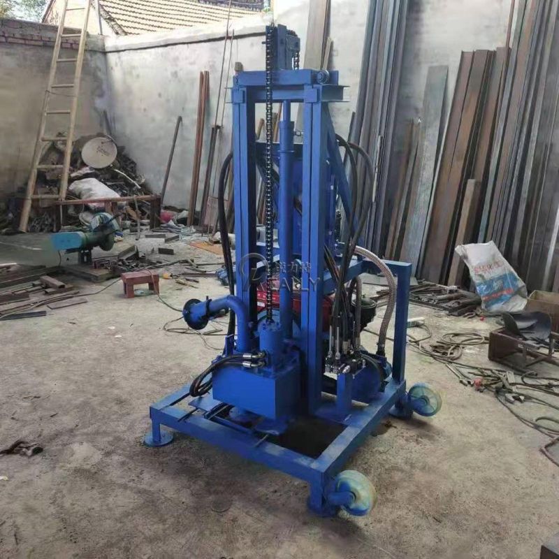 8HP Diesel Engine Deep Water Well Drilling Machines Customized Drill Bits Pipes Water Well Drilling Machine