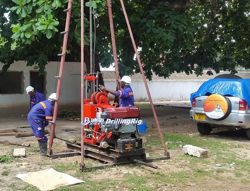 Xy-100 100m Core Drill with Accessories in Tanzania