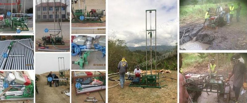 Small Volume Hf80 Portable Type Small Water Well Drilling Rigs